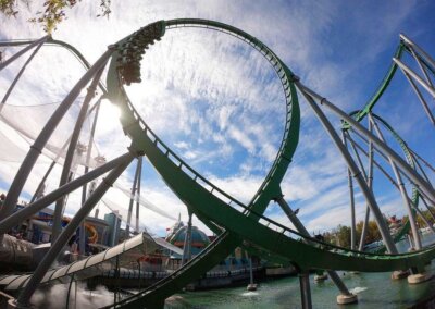 Incredible Hulk Coaster at Universal